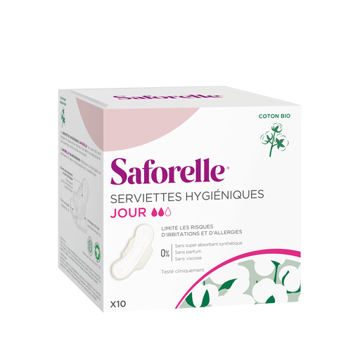 Serviettes Hygiéniques JOUR,  Serviettes Hygiéniques JOUR